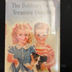 Vintage The Bobbsey Twins Treasuring Hunting Book